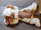 1998 Ty Dog Baby Patches 12  Plush Dog Puppy With Tag Very Clean Brown   Cream 