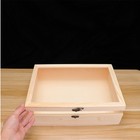 Flower Card Box Small Decorative Boxes With Lids Wooden Gift Case