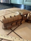 Wooden 4 Piece Train Set