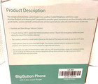Big Button Corded Landline Phone Ld-265 Extra Loud Ringer Sos Large Keys Seniors