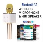 Wireless Bluetooth Handheld Karaoke Microphone Speaker Ktv Player Kids Mic Party