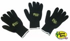 Black Roping Glove 3 Pack Large By Cactus Ropes New Free Shipping
