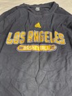 Adidas Los Angeles Basketball T-shirt Men   s Size L     Black     Nba Style     Good