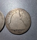 1863 S 1871 S Seated Half Dollar Better Dates San Francisco Civil War Date Lot