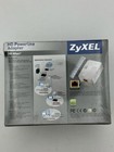 Zyxel 200 Mbps Fast Ethernet Powerline Wall-plug Adapter Starter Kit New Sealed