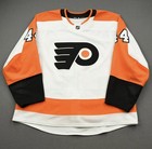 Nate Thompson 2019-20 Game Worn Jersey Philadelphia Flyers