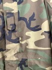 Vintage Us Army Parka Mens Medium Long Woodland Camo Cold Weather Military 90s