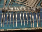 56 Pc Oneida Community Frostfire Stainless Flatware Silverware