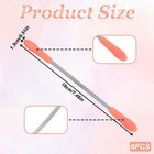 Molain 6 Pieces Facial Hair Remover Spring Eyebrow Face Epilator Coil Portabl   