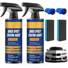 2pcs Nano Quick Coat Restore - 4 23 Fl Oz Quick Effect Coating Agent For Car  
