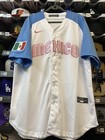 Mexico World Baseball Classic Wbc Sky pink Jersey   sz Xl 