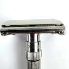Vintage 1960 Gillette Adjustable 1-9 Fatboy Safety Shaving Razor Date Code F-1