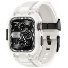  Bands Compatible With Apple Watch 9 8 7 45mm  M1 Sport Series 42 44 45mm White