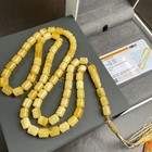 Honey Amber Misbaha Tasbih 66 Beads 8x10mm 38 1g Lab Certificate