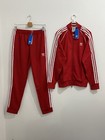 Adidas Originals Superstar Tracksuit Better Scarlet White Size M