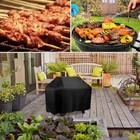 Icover 55 58 60 65 70 Inch Bbq Gas Grill Cover lightweight Oxford Polyester