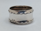 Antique German 800 Silver Child s Small Napkin Ring  elizabeth  Engraving  2g