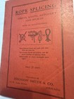 Antique Rope Splicing Knot Tying Book Old Vintage Magician Knots Magic Tricks Bk