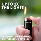 Bic Classic Full-size Pocket Lighters Safe   Reliable Assorted Colors 4 Count Ea