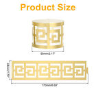 Gold Napkin Rings Set Of 50  Paper Napkin Ring  Geometric