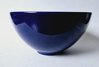 Arabia Finland Kilta Teema Blue Mixing Serving Bowl Kaj Franck Vintage Mcm