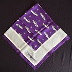 2017 Rolex Pebble Beach Concours Tour Silk Scarf Ferrari 375 America