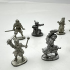 Gw Ral Partha Warrior Mixed Lot Of 10 Vintage 70s 80s 90s D d Miniature Figures