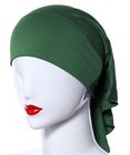 Arab Women Muslim Inner Hat Hijab Caps Islamic Underscarf Head Wrap Cover