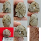Ancient Rare Near Eastern  Old Seal Intaglio Stone Stamp Bead Unique