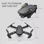 2025 New Rc Drone With 4k Hd Dual Camera Wifi Fpv Foldable Quadcopter  4 Battery