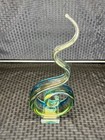Murano Style Twisted Swirl Glass Sculpture 