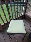 Vintage Wrought Iron Outdoor   Indoor Patio Salterini Dining Table And 4 Chairs