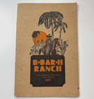 Historic B-bar-h Ranch Marketing Booklet Brochure Dude Ranch Palm Springs  Ca