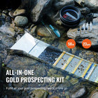 50 In  Folding Sluice Box Gold Panning Kit  Gold Prospecting Equipment Kit With 