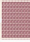 Stamp Germany Mi 789 Sc 514 Sheet 1941 Wwii Fascism War Era Hitler Mnh F