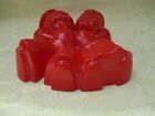 Vintage Retro Mid-century Kitsch Red Plastic French Chef Kitchen Wall Hanging