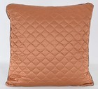 Mcm Pillow Cognac Visetos Pattern Silk Quilted Throw Pillow Oeko Tex 100 New
