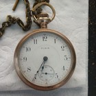 Antique Elgin Pocket Watch Grade 336 Model 5 17j Size 18 1910 Runs Works
