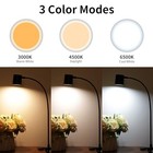  Desk Lamp usb Clip On Light book Lights For Reading At Night 3 Matte Black