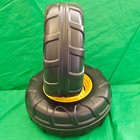    New    Peg Perego John Deere Power Pull   Loader Front Wheel Set  2 Tires 