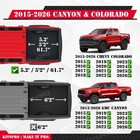 5 2ft Hard 3-fold Tonneau Cover For 2015-26 Chevy Colorado Gmc Canyon Truck Bed