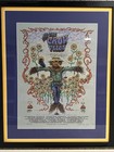 Signed Numbered Crow Flies Concert Poster Psychedelic Art Print Framed Large