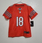 Chicago Bears Caleb Williams  18 Stitched Jersey Youth Size Small  8  Nwt