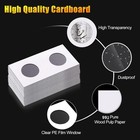 100pcs Cardboard Coin Holders 17 5mm 2 x2  Storage Flips For Pennies   Dimes