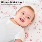 Baby Crib Sheets Girl  3 Pack Toddler Bed Sheets Fitted For 52   x28    Standard Cri