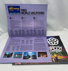Vintage 1982 Walt Disney World Epcot Center Opening Souvenir Book With Letter