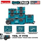 Makita T-90065 Maktrak Deep Compact Organizer W  5 Organizer Bins