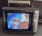 Vintage Panasonic Color Portable Pilot Tv 7  Ct-7711 Retro Video Gaming Crt