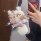 New Cute Chiikawa Momonga Doll Toy Keychain Key Backpack Plushie Mascot Gift
