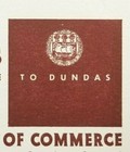 Paper Ink Blotter Advertising Canadian Bank Of Commerce Dundas Vintage E1b